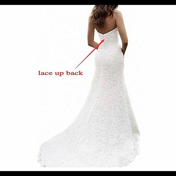 🆕Sweetheart Full Lace Mermaid Bridal Gown - Picture 2 of 3